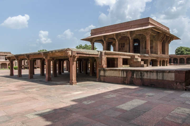 44 - India - Fatehpur Sikri - Panch Mahal